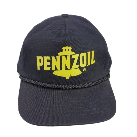 Vintage Pennzoil Baseball Cap Hat Snapback KC one Size Fits All - Picture 1 of 11